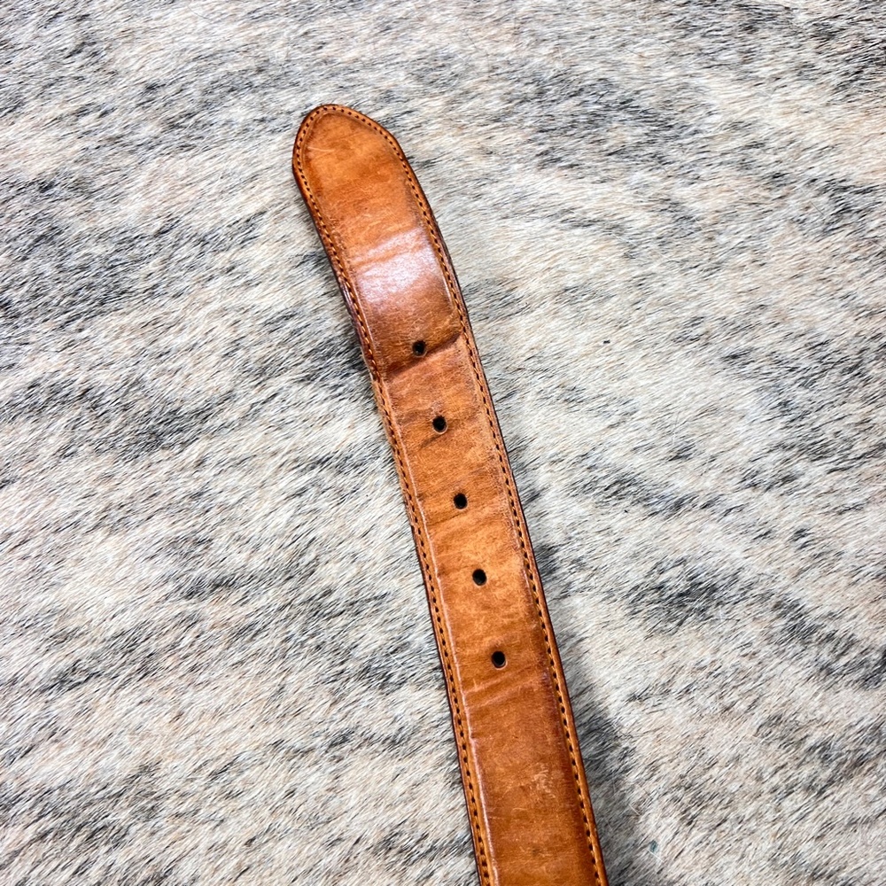 Tony Lama Horsehair Belt w/ Buckle - Picture 6 of 6